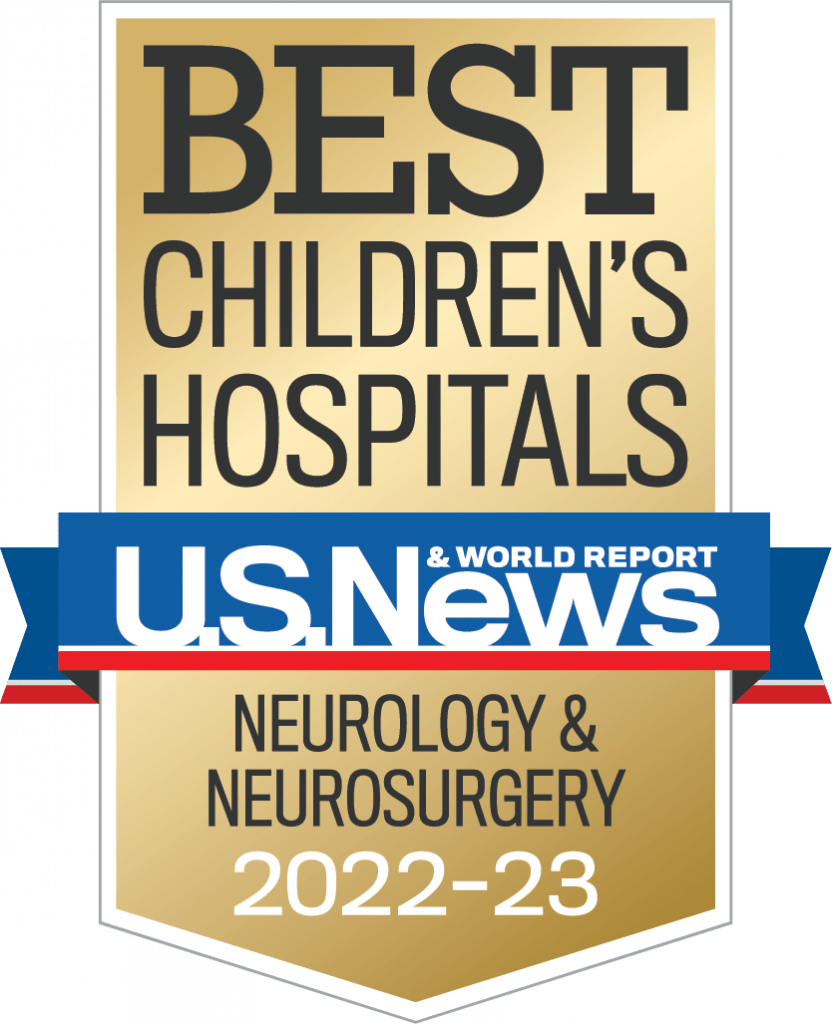 U.S. News & World Report: Best Children's Hospital 2022-23: Neurology & Neurosurgery