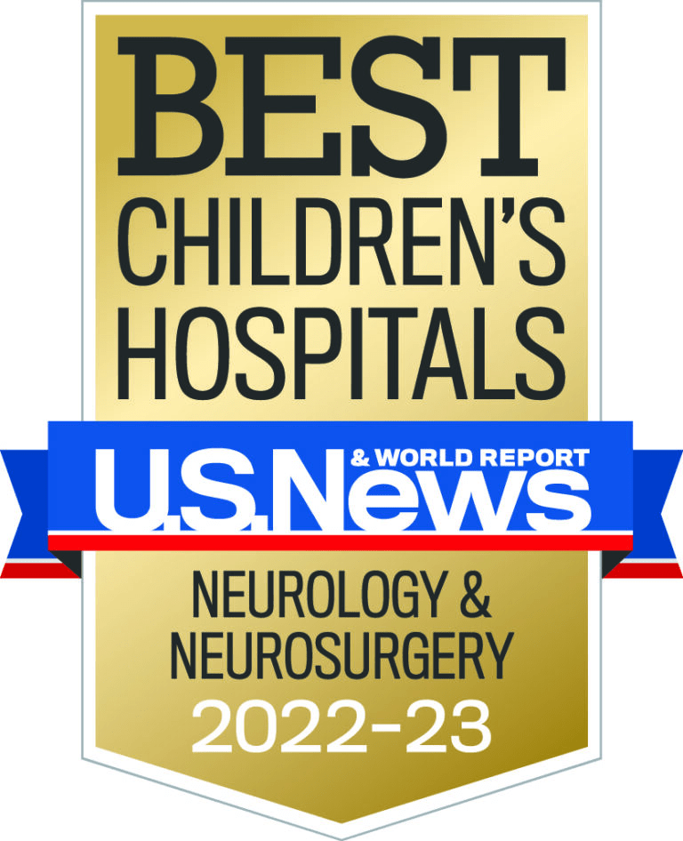 Best Children's Hospitals U.S. News and World Report Neurology and Neurosurgery 2022-2023